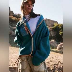 Free People Hit the Slopes Shawl Jacket size small